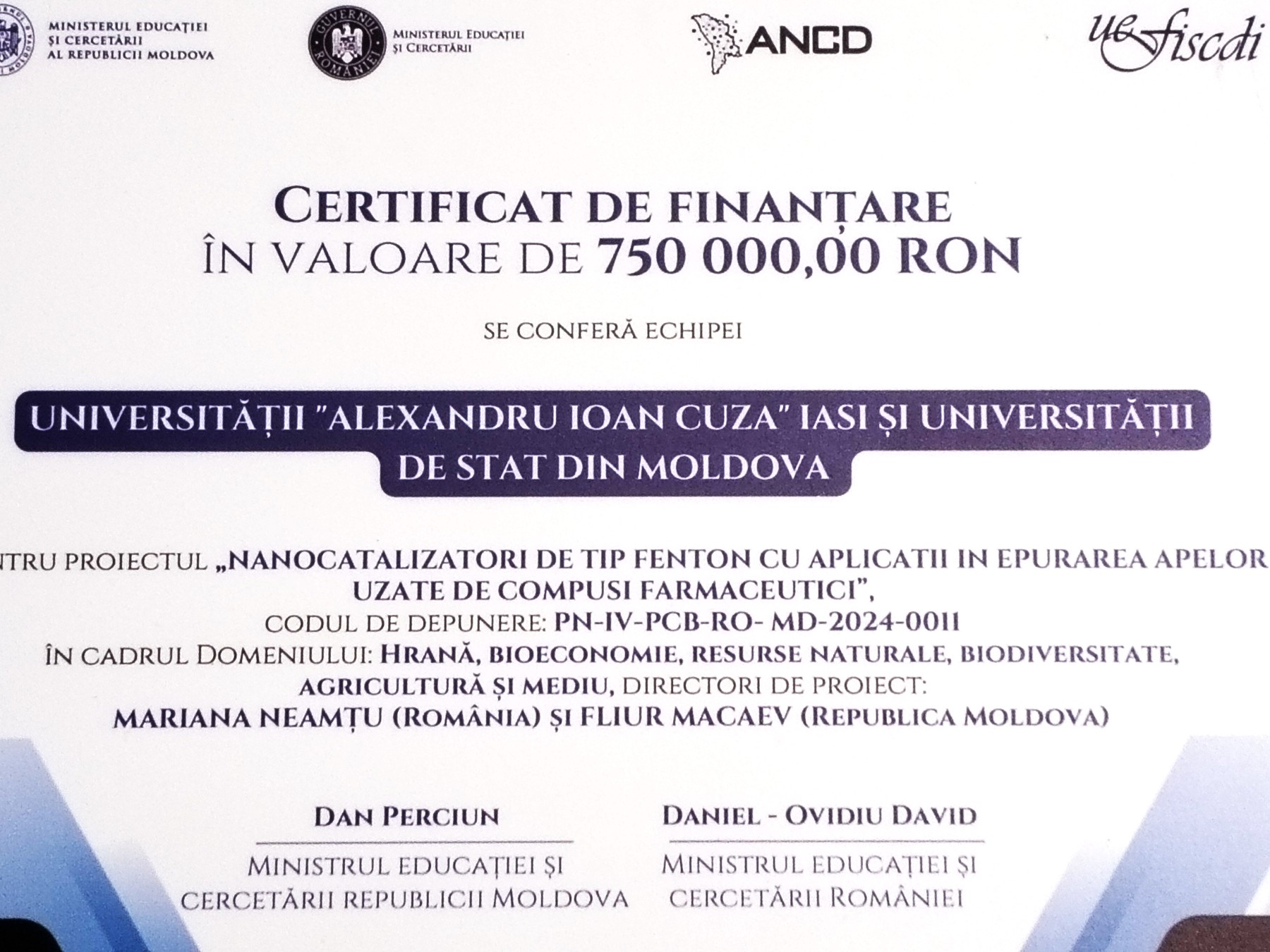 Certificat
